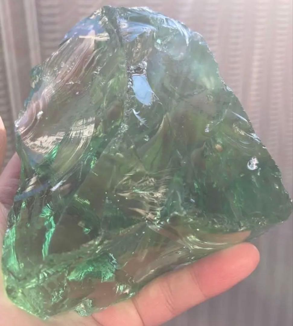 アンダラクリスタル（グリーン）シエラネバダ産 原石／約999g 特大サイズ