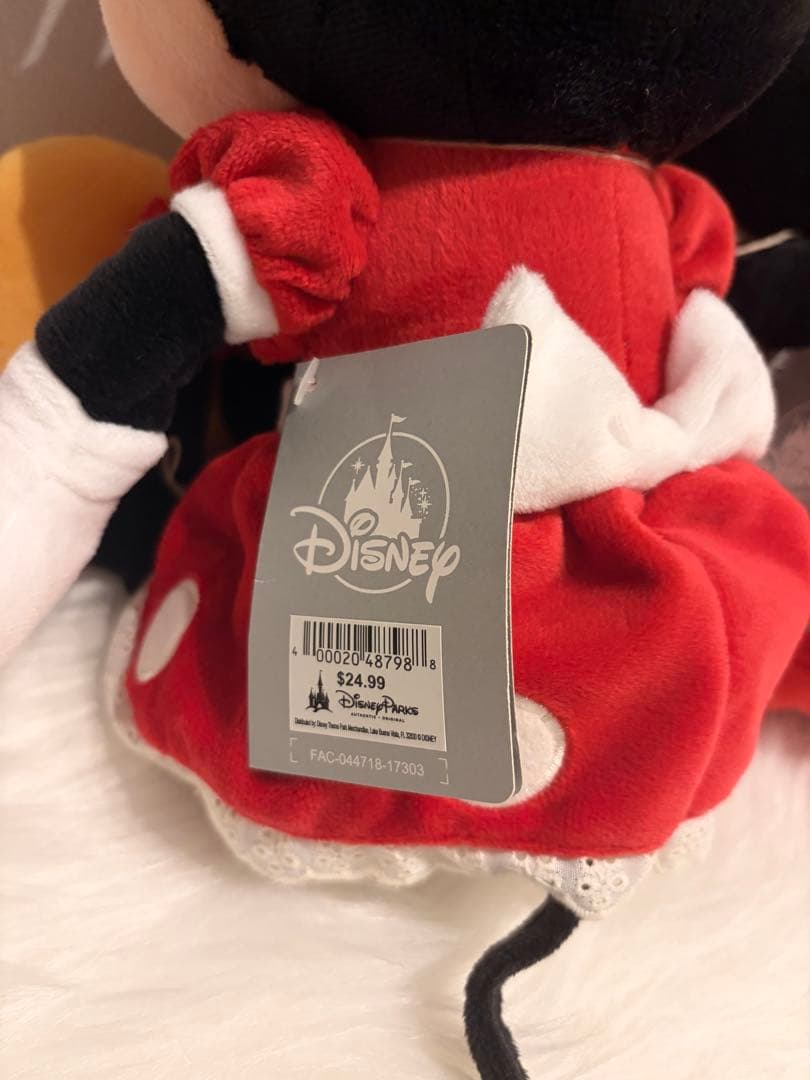 【激レア】WDWオリジナル　ミッキー・ミニー ぬいぐるみセット 約30cm