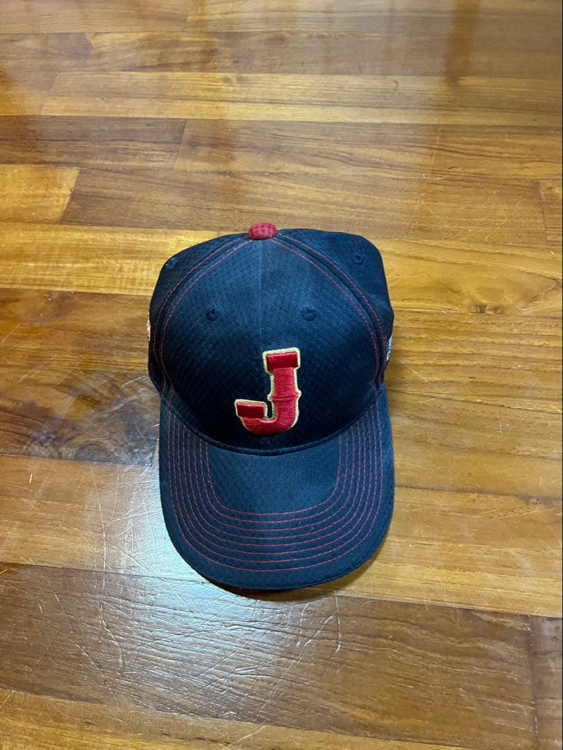 WBC山川穂高 サイン入りネイビーキャップ 33