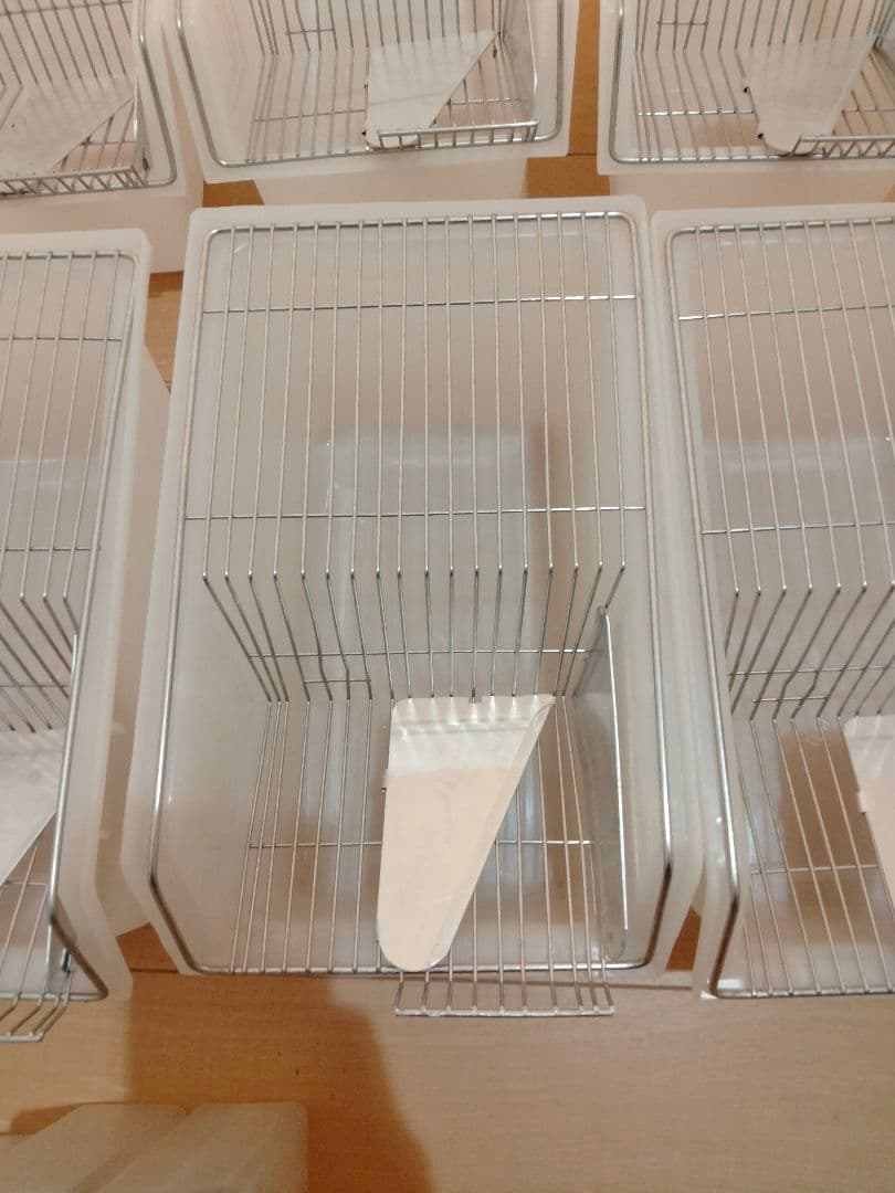 未使用マウス飼育ケージ　小　6台