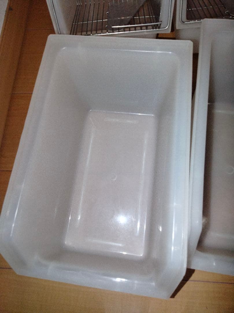 未使用マウス飼育ケージ　小　6台