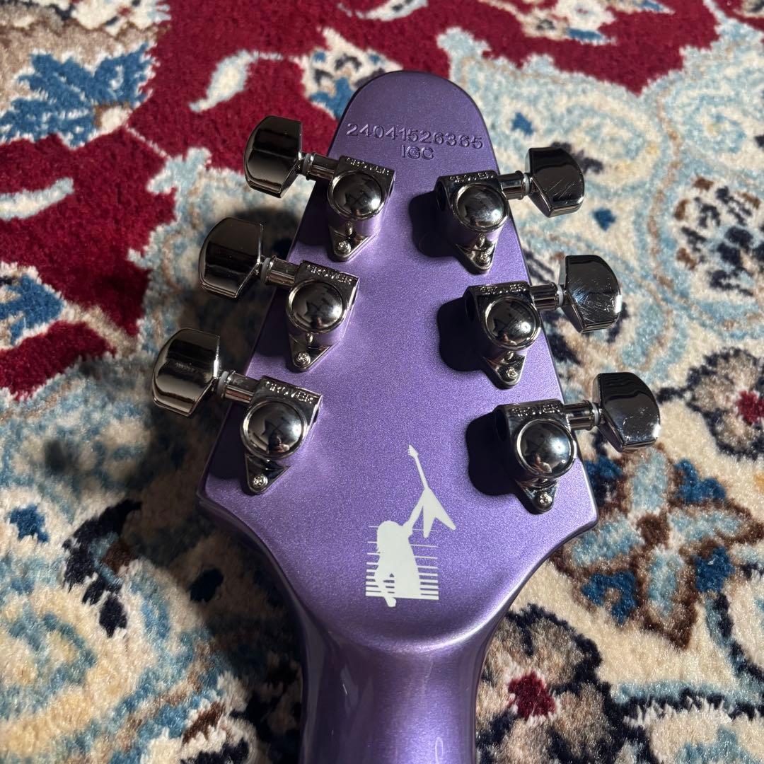 Epiphone カークハメット　メタリカ　1979 Flying V パープル