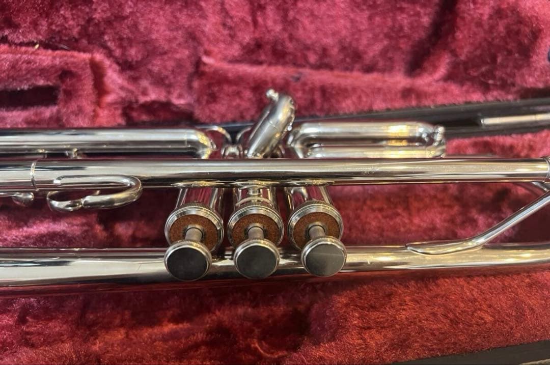 銀メッキトランペット 本体