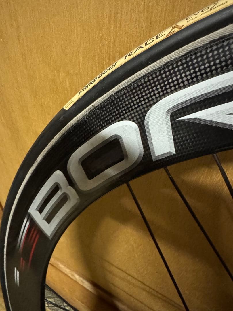 れれれ。Campagnolo BORA ONE チューブラーホイールセット