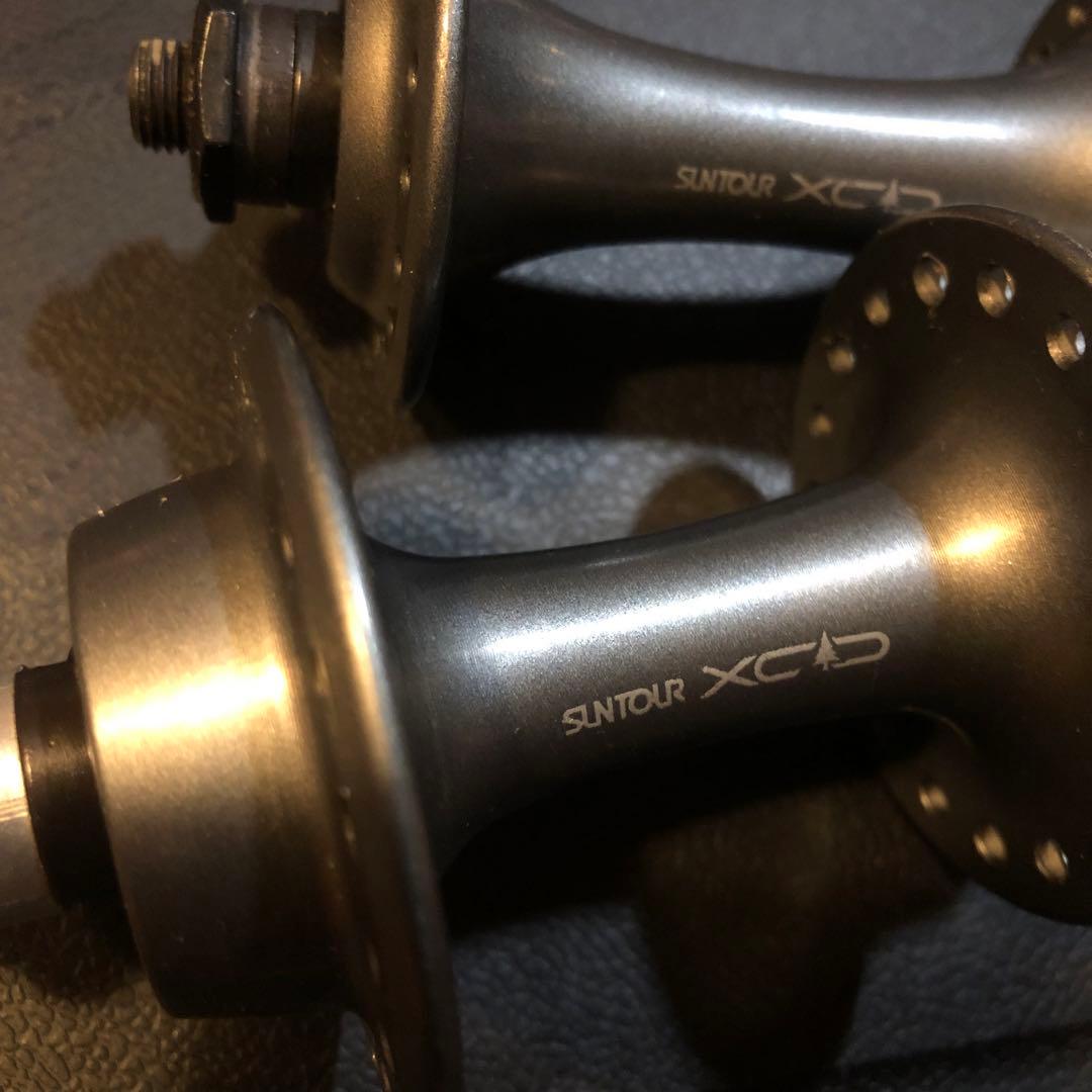【未使用 】Suntour XCD ハブ 2個セット【サンツアー】