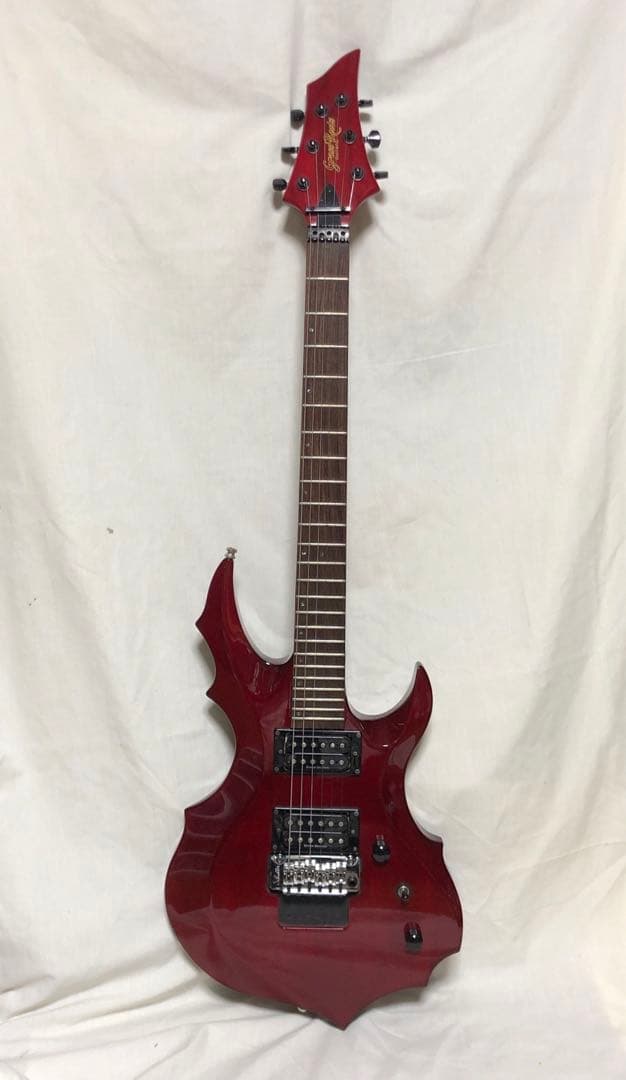 グラスルーツ Grass Roots エレキギター レッド 赤