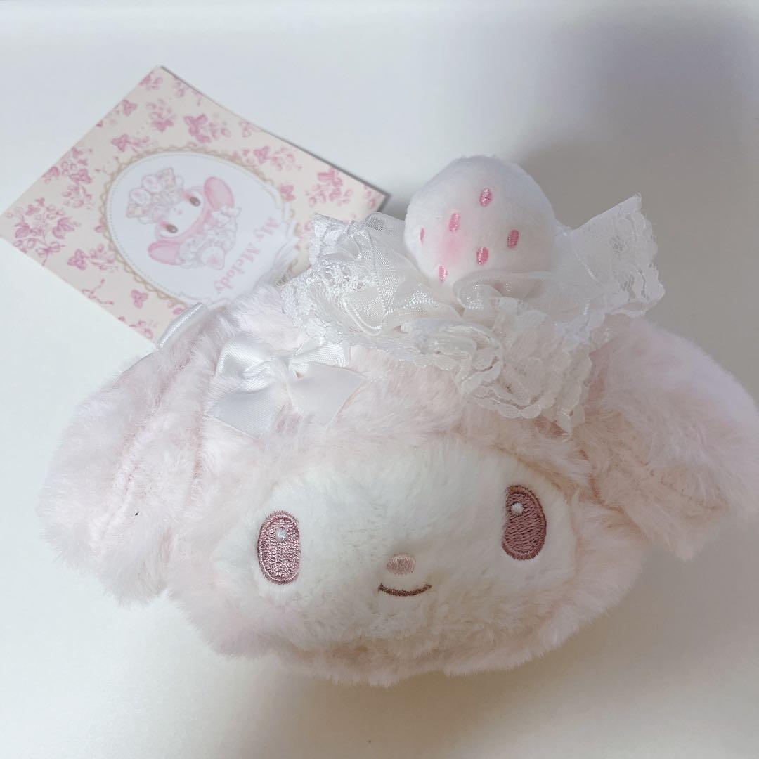 マイメロディ 白いちごのティータイム フェイスポーチ