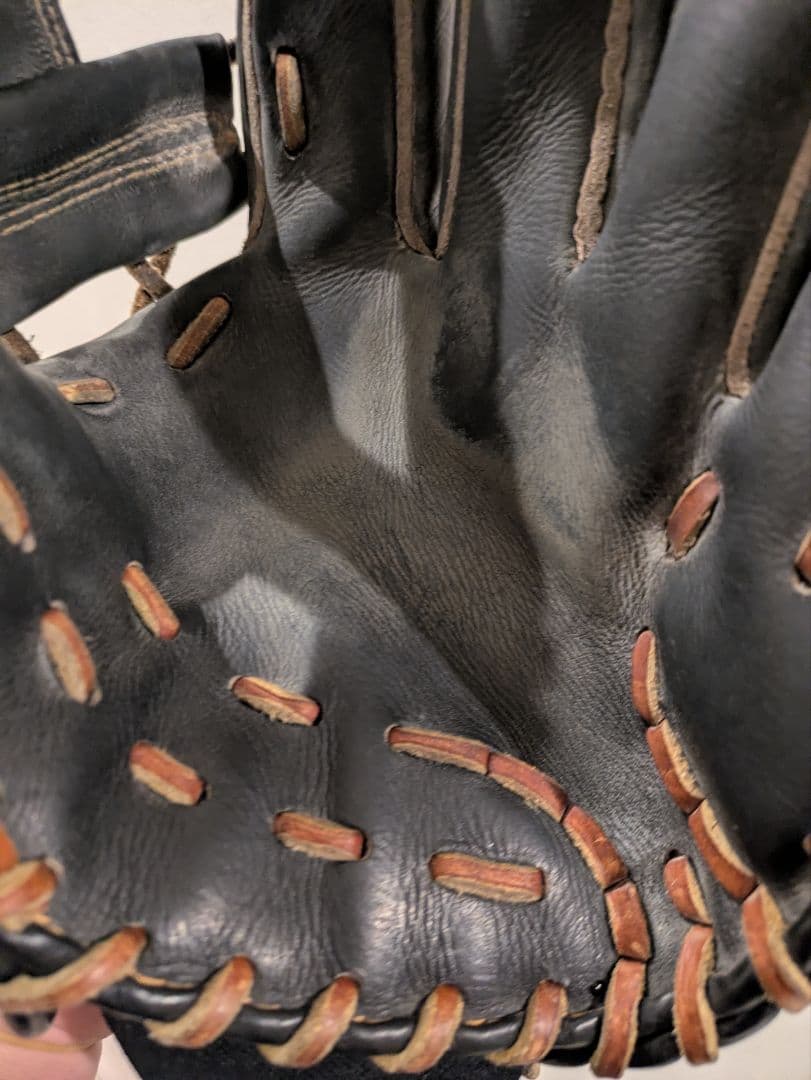 ZEEMS ジームス　硬式野球グローブ 右投げ用 黒