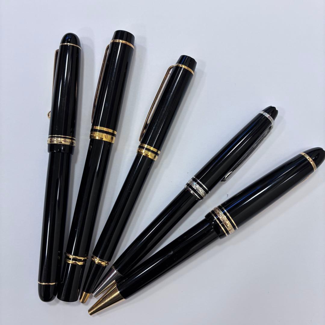 ◇モンブラン ボールペン2本　Waterman ボールペン1本　万年筆ペン先無