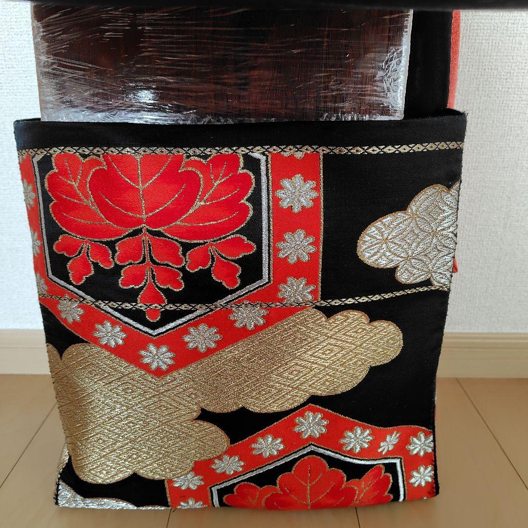 お琴カバー【桐】着物帯 ゆたん油単ハンドメイド 和楽器 正絹 袋帯 山田流生田流