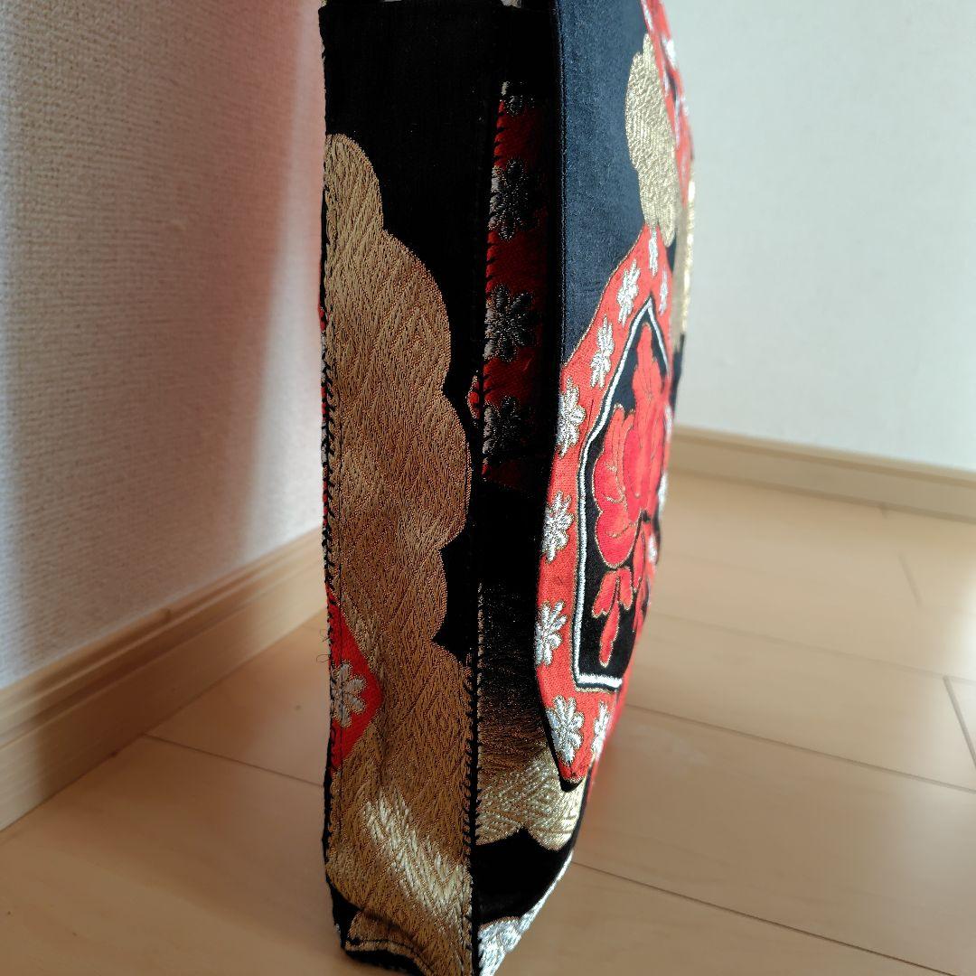 お琴カバー【桐】着物帯 ゆたん油単ハンドメイド 和楽器 正絹 袋帯 山田流生田流