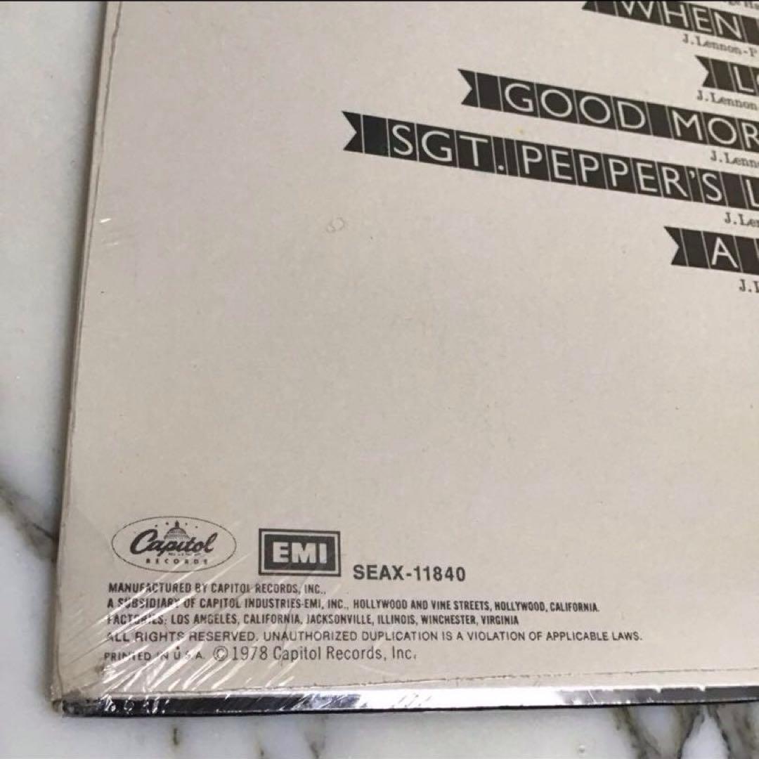 ビートルズ　ピクチャーレコード 1978年 アメリカ盤 新品未開封