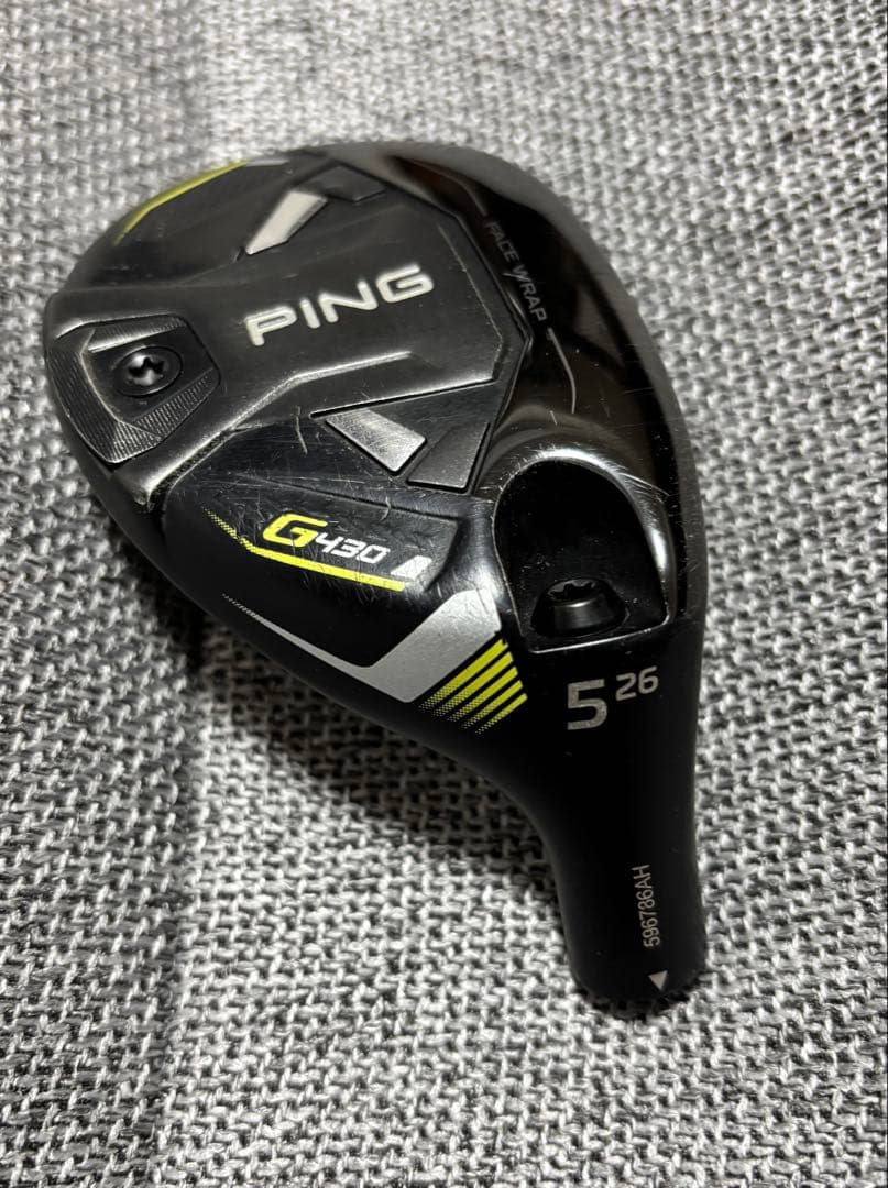 PING G430 5U 26度 ヘッドのみ UT 5番 ユーティリティ ピン