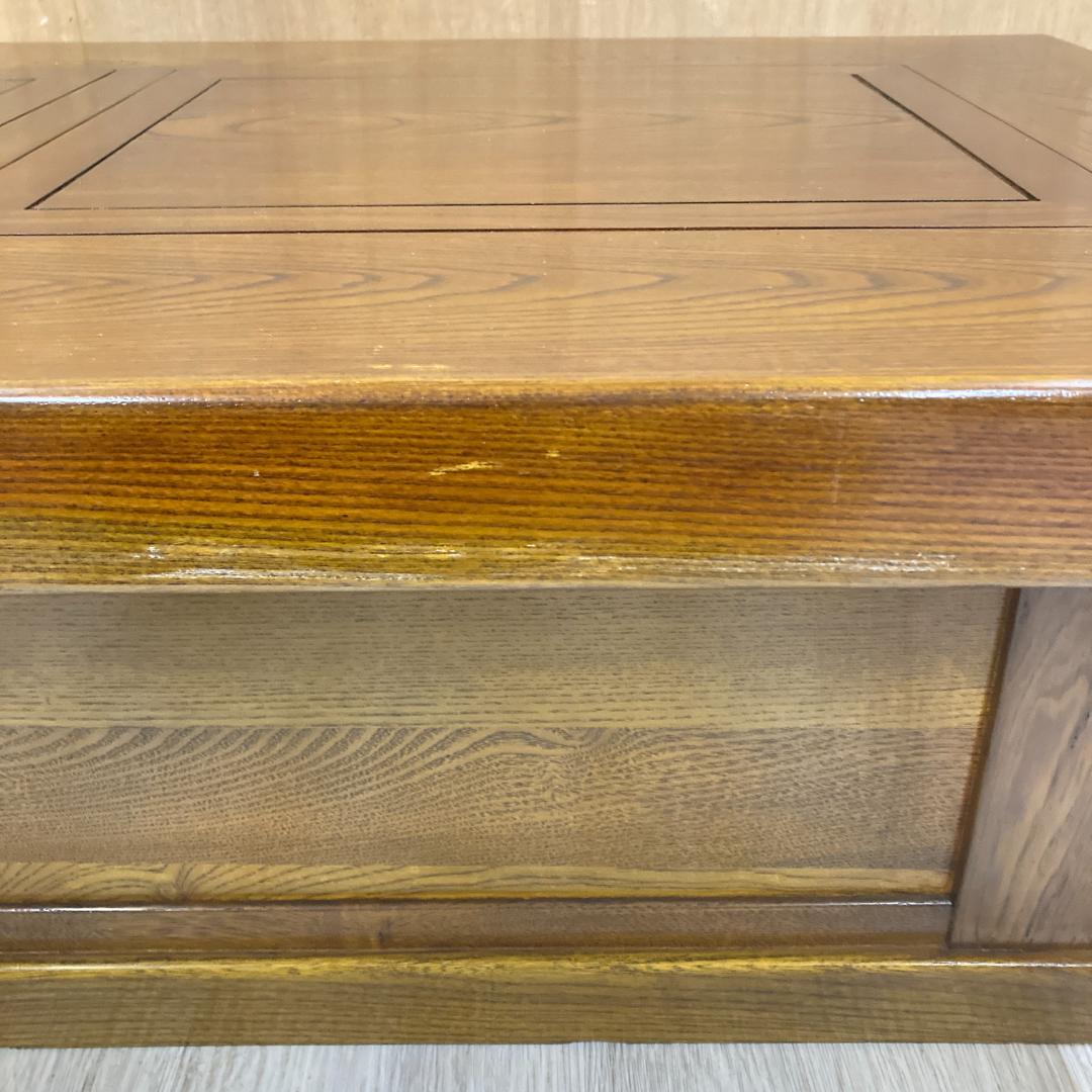 囲炉裏テーブル　座卓　昭和レトロ 火鉢 古民家　 引き出し 木製　天然木