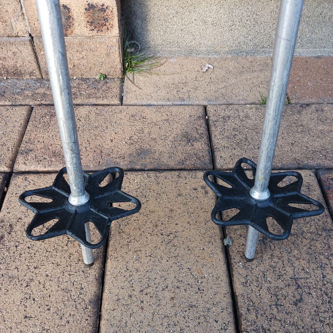 アンティーク　スキー・ストックセット　KANDAHAR　FISCHER