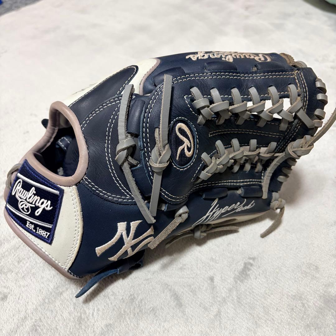 Rawlings 軟式グローブ HYPER TECH ヤンキース 右投
