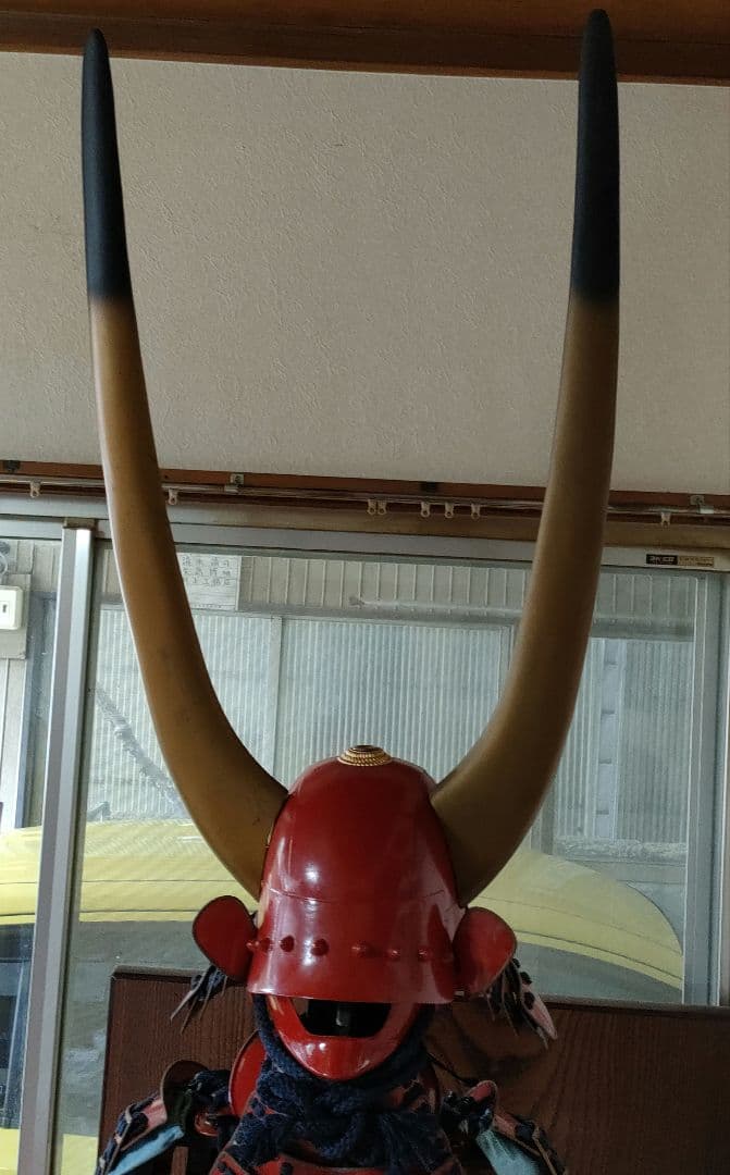 井伊直政　井伊家着用鎧　天衝横立赤備具足　徳川四天王　甲冑　鎧兜