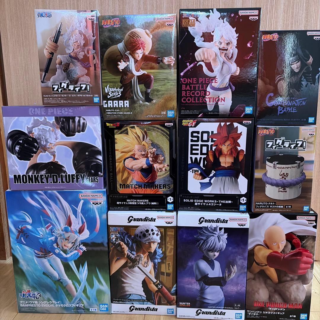 グランディスタ他フィギュアプライズまとめ売り