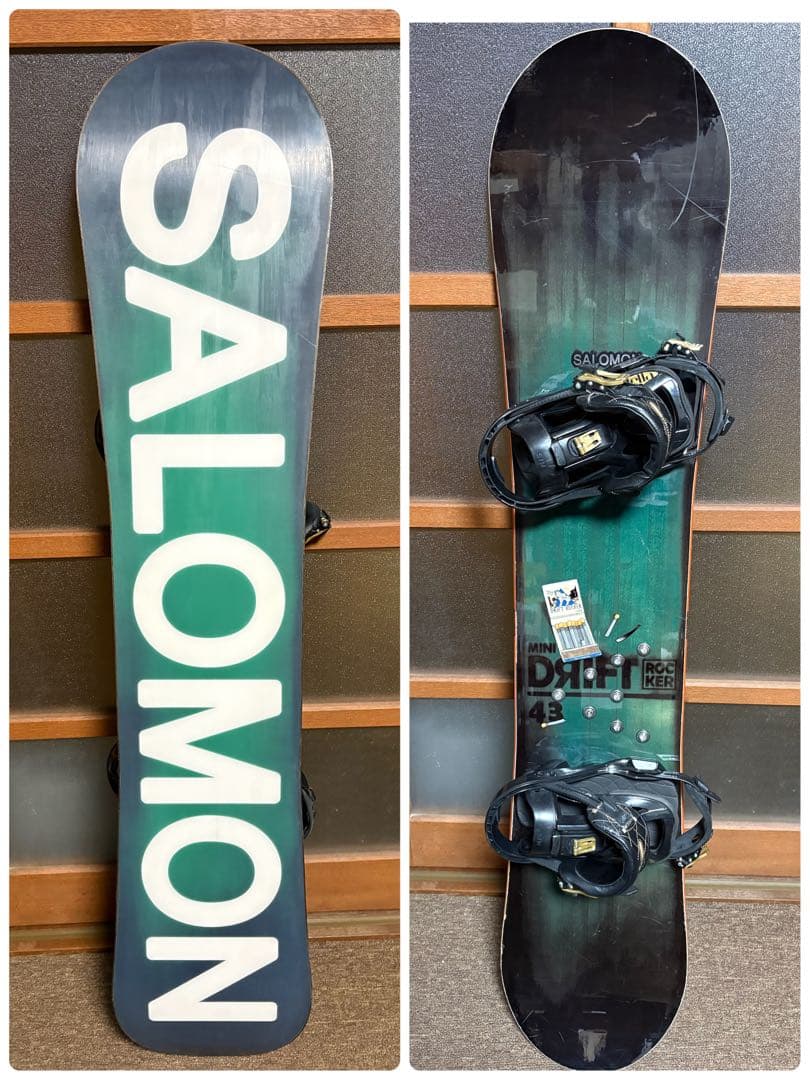 スノーボード2点セット SALOMON 143サイズ