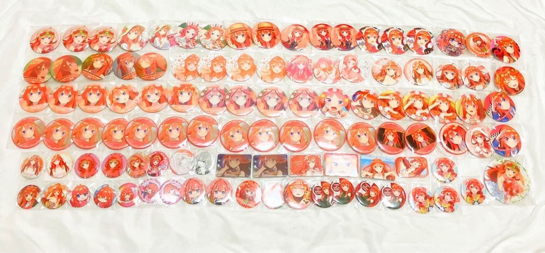 五等分の花嫁 中野五月 缶バッジ105個 セット