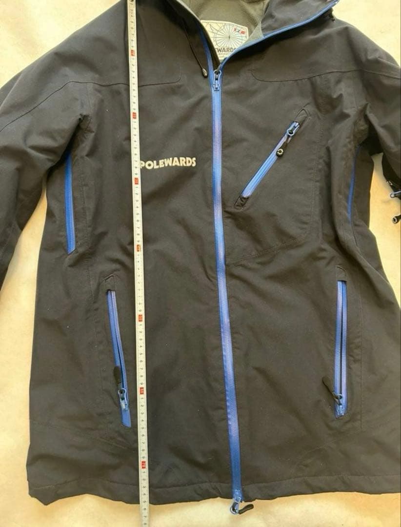 POLEWARDS ポールワーズ　スノーウェアセット　メンズLサイズ　ブルー