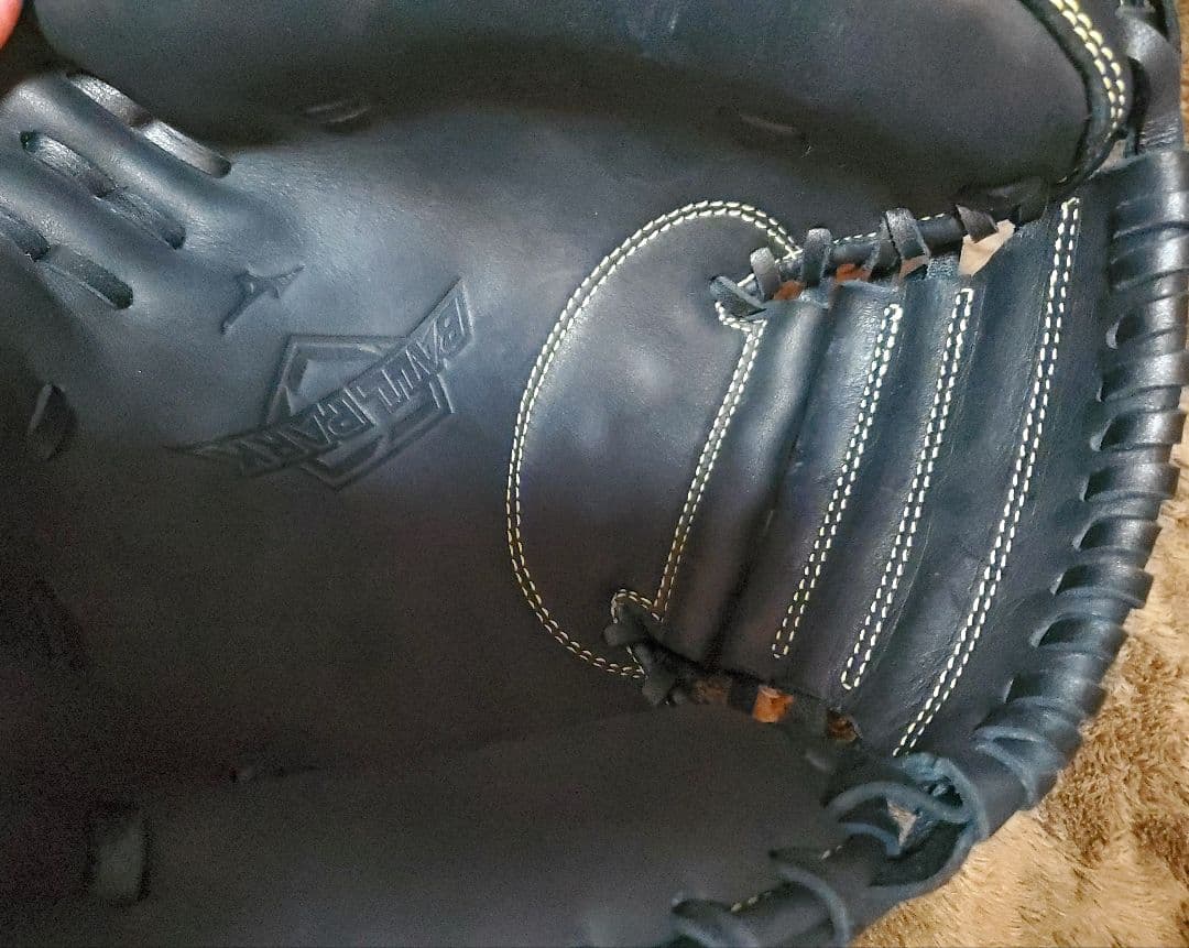 【ほぼ未使用】軟式用　ミズノ　ボールパーク　キャッチャーミット