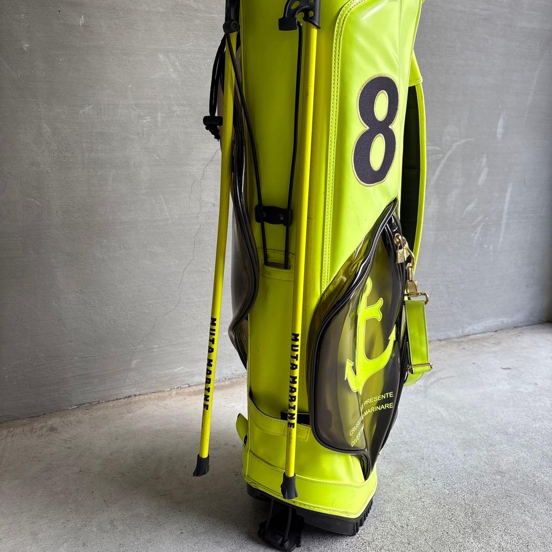MUTAMARINE キャディバッグ 蛍光イエロー