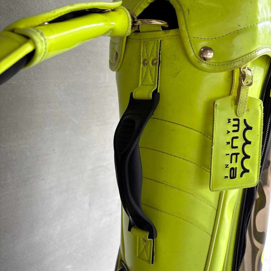 MUTAMARINE キャディバッグ 蛍光イエロー