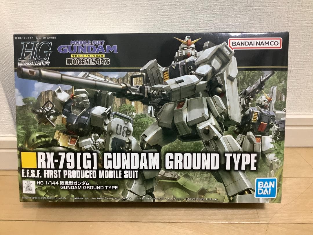 【新品未組立】HGUC ガンダムEz8 陸戦型ガンダム 第08MS小隊セット