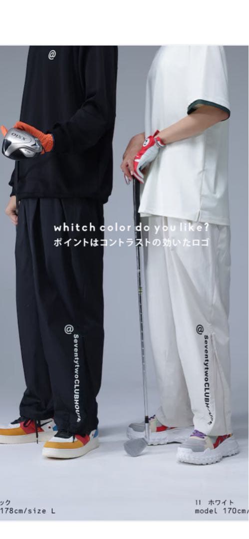 ANTIQUA GOLF✖️STCH パンツメンズ L