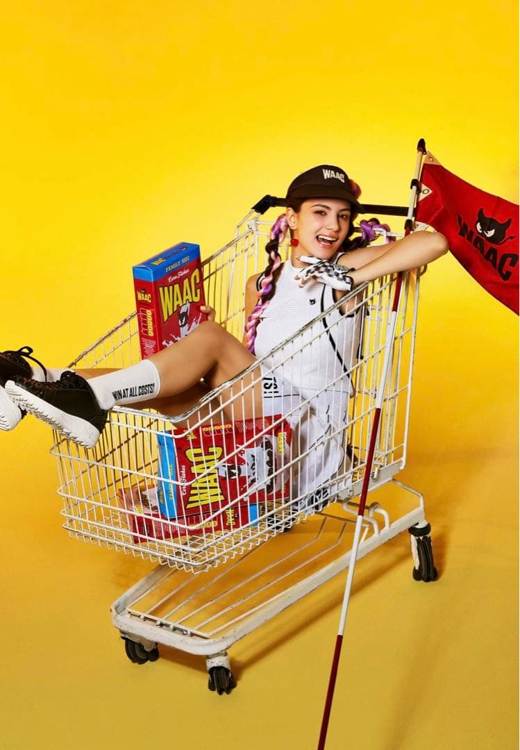 waac メッシュノースリーブ　プルオーバー