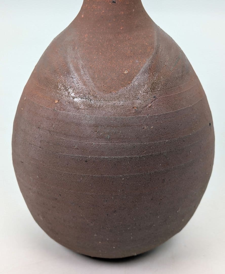 人間国宝 藤原雄 備前焼 徳利 合箱 酒器 とっくり 食器 一輪挿し花入 花器