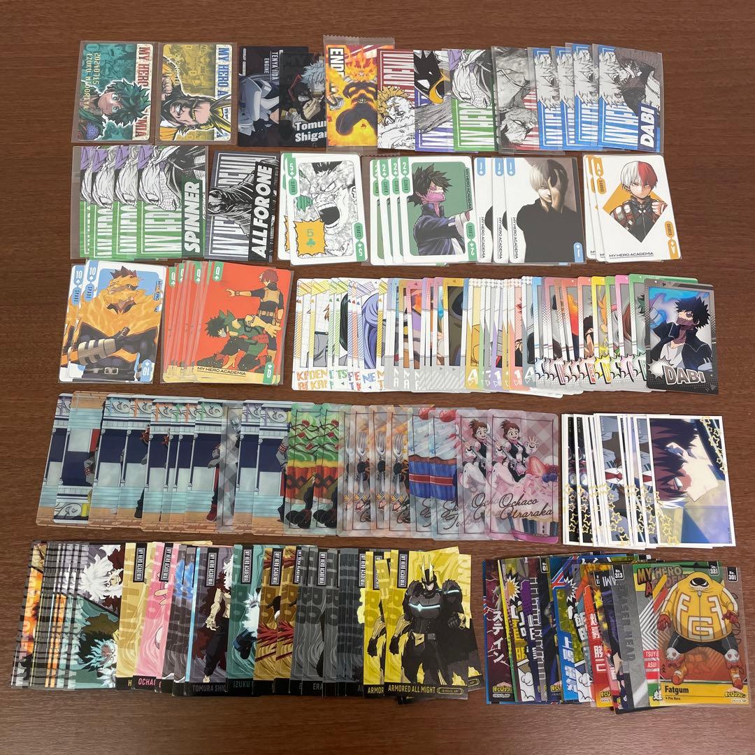 ❶僕のヒーローアカデミア ヒロアカ 特典ポストカード 色紙 紙類 大量まとめ売り