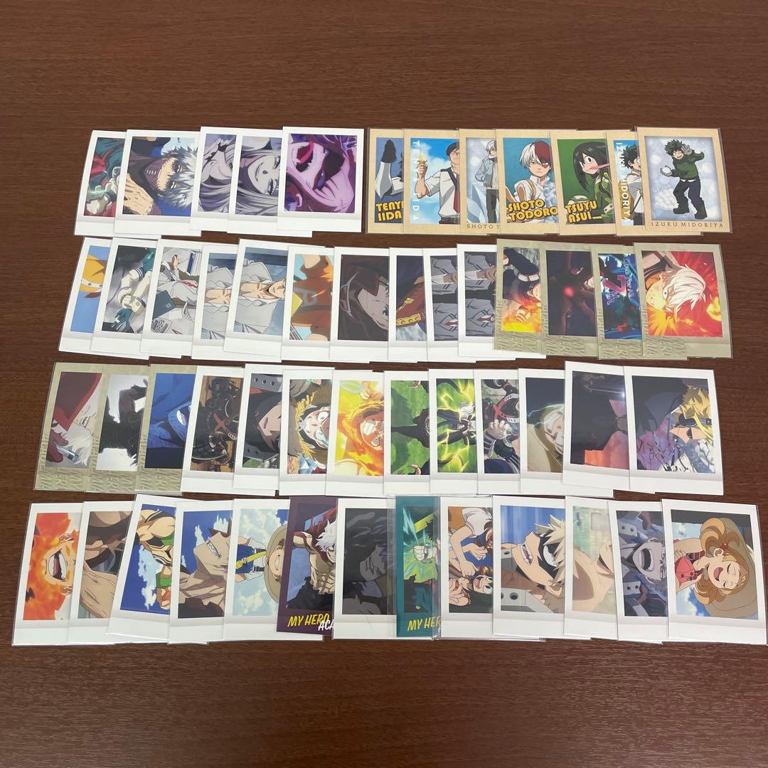 ❶僕のヒーローアカデミア ヒロアカ 特典ポストカード 色紙 紙類 大量まとめ売り