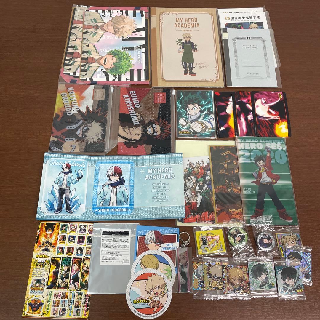 ❶僕のヒーローアカデミア ヒロアカ 特典ポストカード 色紙 紙類 大量まとめ売り