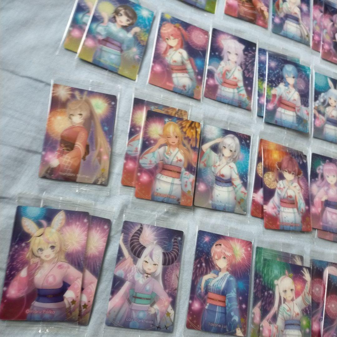 ホロライブ　ウエハースカード ホロチョコ hololive ３弾 浴衣 夏祭り