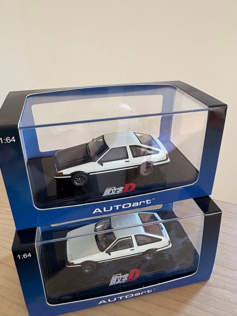 頭文字D ミニカー2台セット