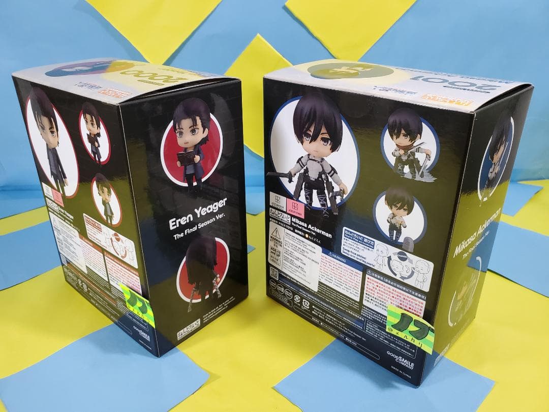 進撃の巨人 ねんどろいど The Final Season Ver 4点セット