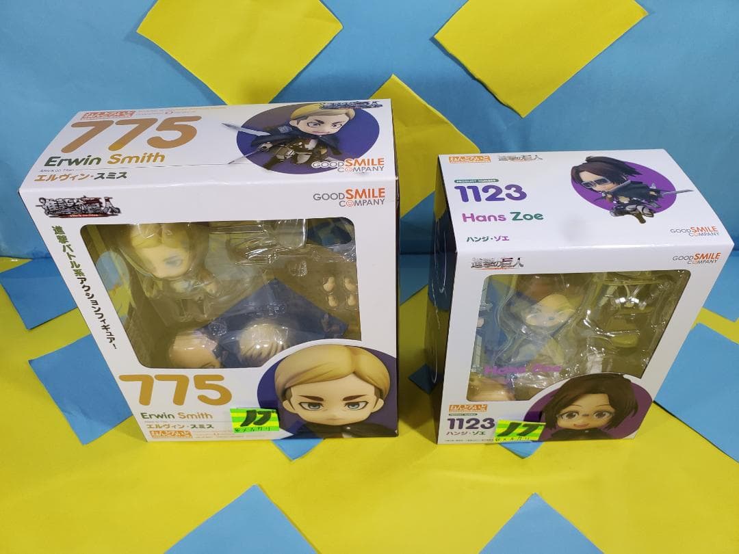 進撃の巨人 ねんどろいど The Final Season Ver 4点セット