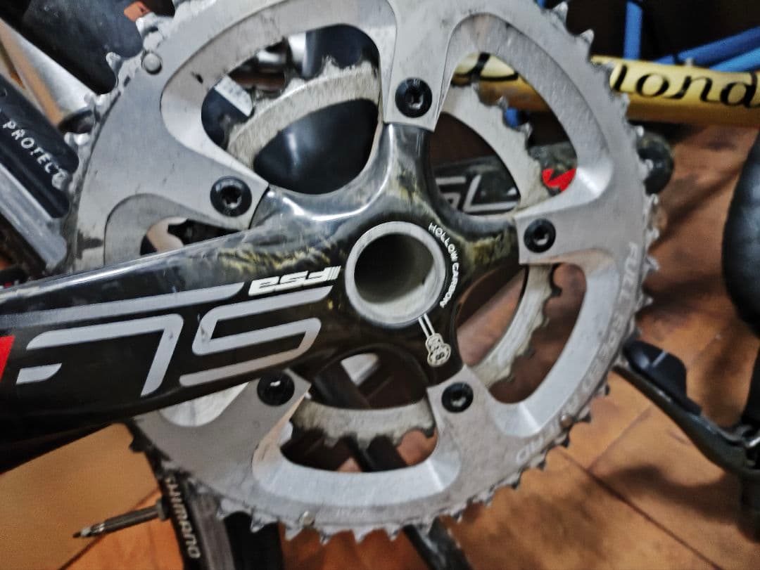 SL-K クランクセット ブラック 53/39T