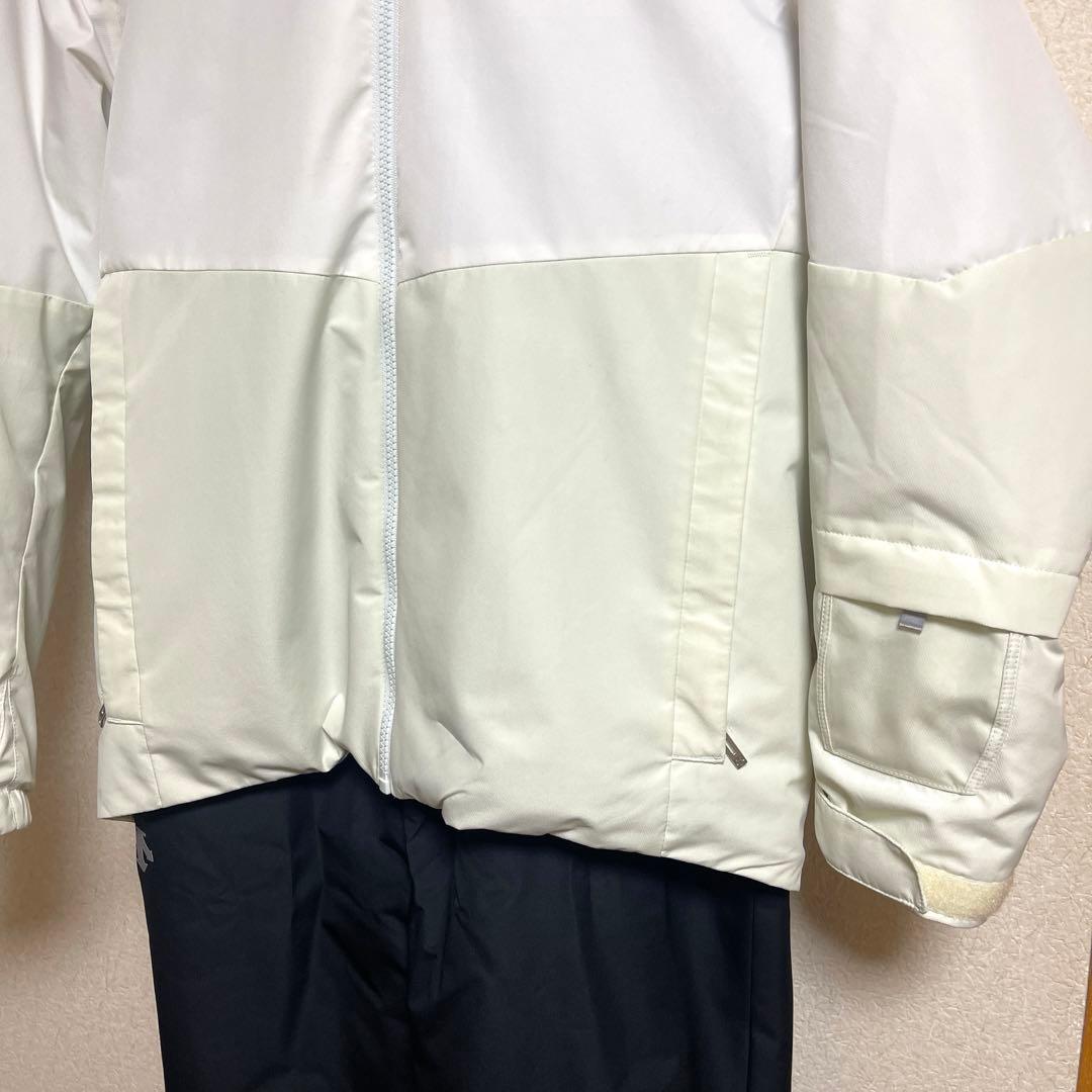 子ども用スキーウェア DESCENTE デサント　150 女の子　ホワイト