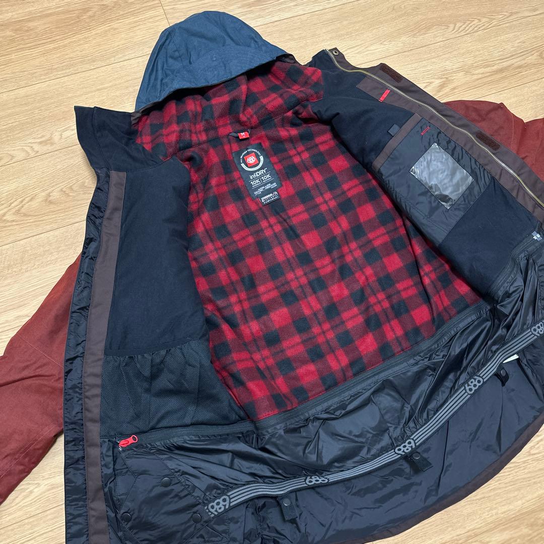 美品☆ 686 メンズ スノーボード ジャケット M