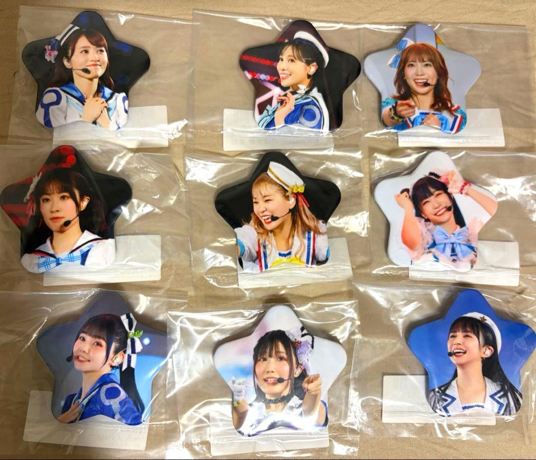 Aqours Collection R 星型缶バッジ　9種類