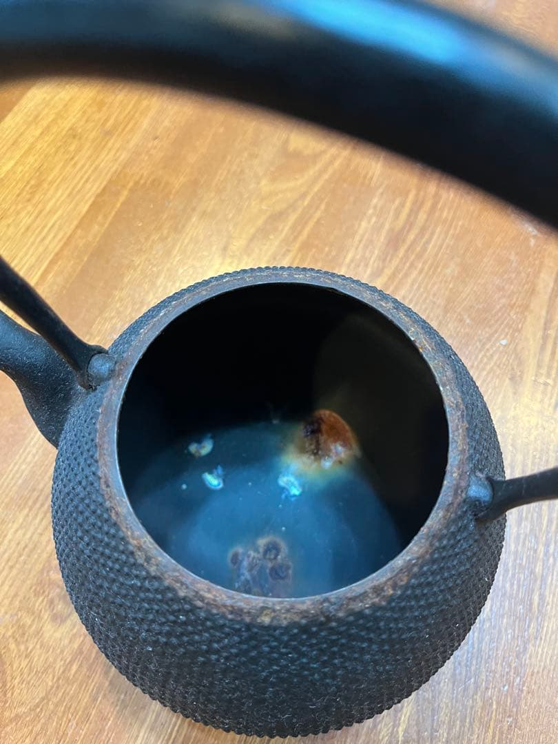 南部鉄器　釜定　鉄瓶