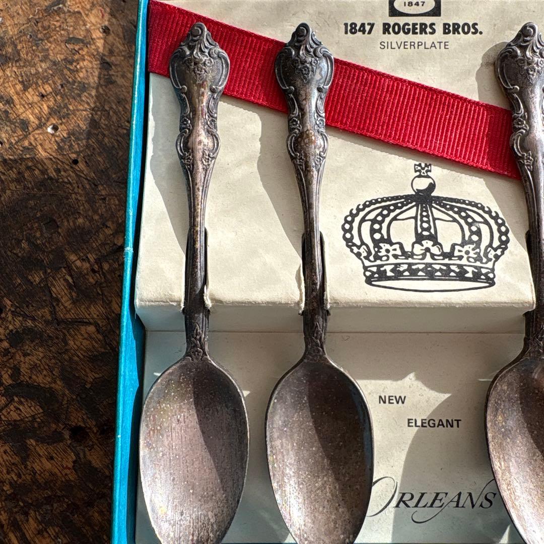 《1847 Rogers Bros. Orleans》シルバー スプーン セット