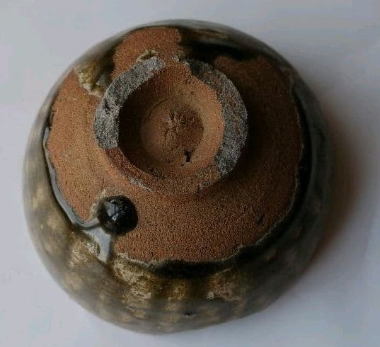 古唐津　小山路青手茶碗(発掘手)①