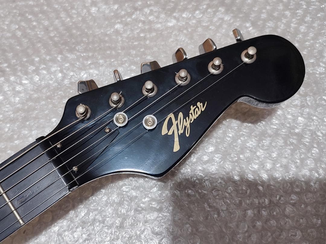 FLYSTAR エレキギター ストラトキャスター オールブラック