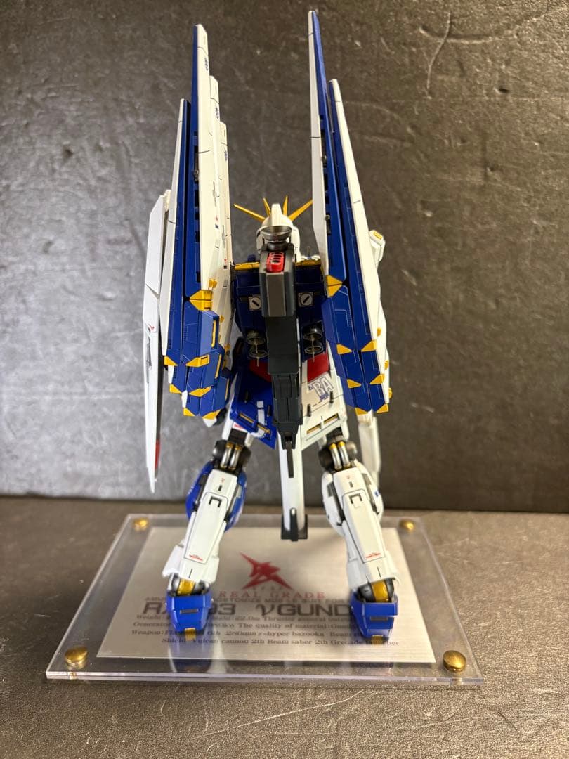 RG RX-93νガンダム 九龍版全塗装済完成品 クーロン九龍ガンダム