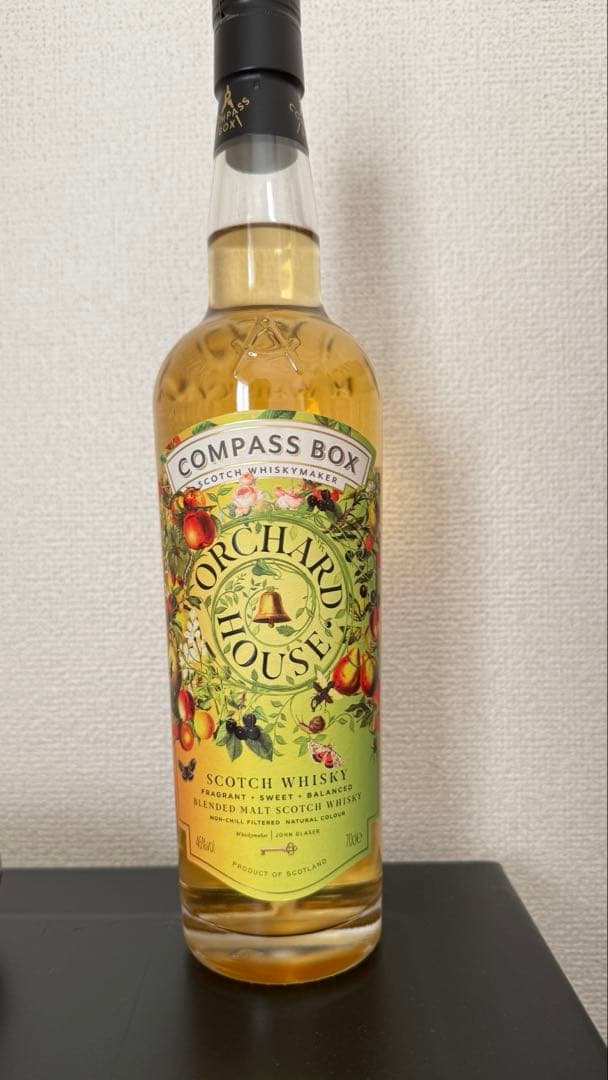 最終値下げ　【未開封】COMPASS BOX ORCHARD HOUSE