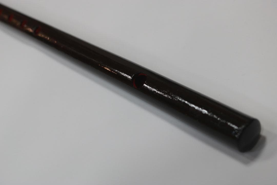 琉球横笛　竹製（B調）基本の音の高さになります。手工品　新品未使用